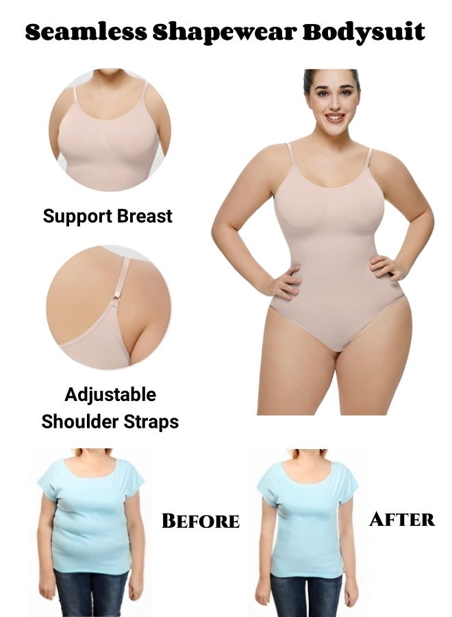 Women's Shapewear Seamless Bodysuit Tummy Control Body Sculpting Shaper Thong Waist Slimming Lifting Shapewear