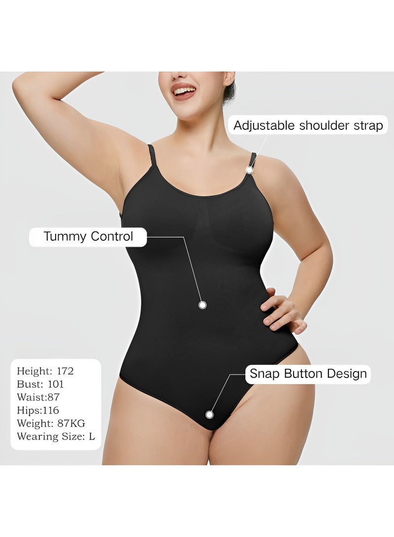 Women's Shapewear Seamless Bodysuit Tummy Control Body Sculpting Shaper Thong Waist Slimming Lifting Shapewear