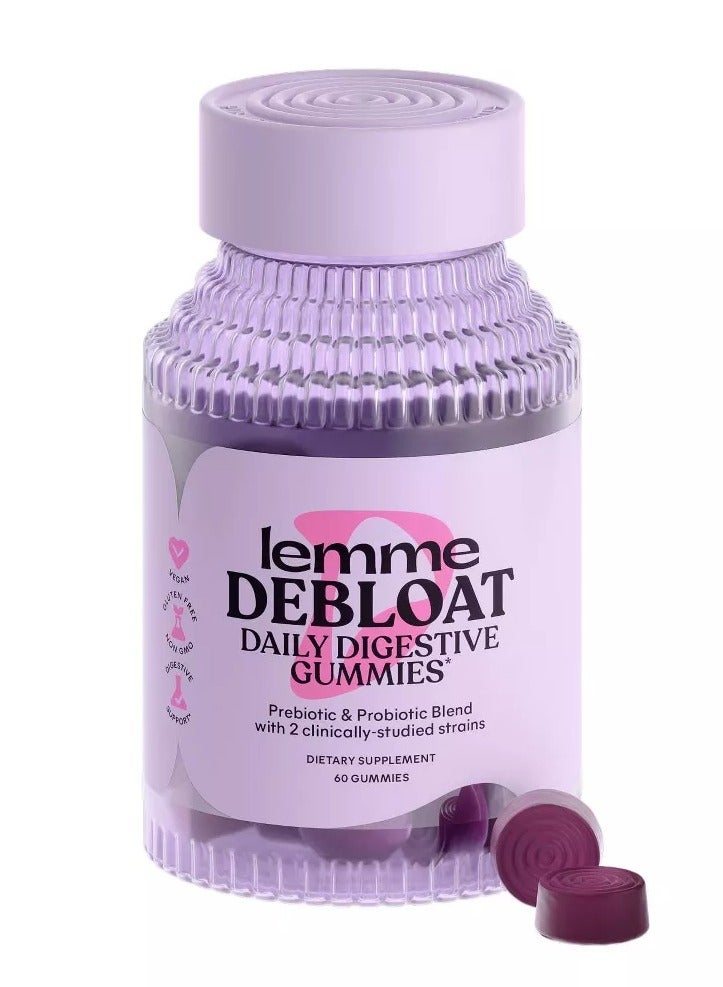 Debloat Daily Digestive 60 Gummies