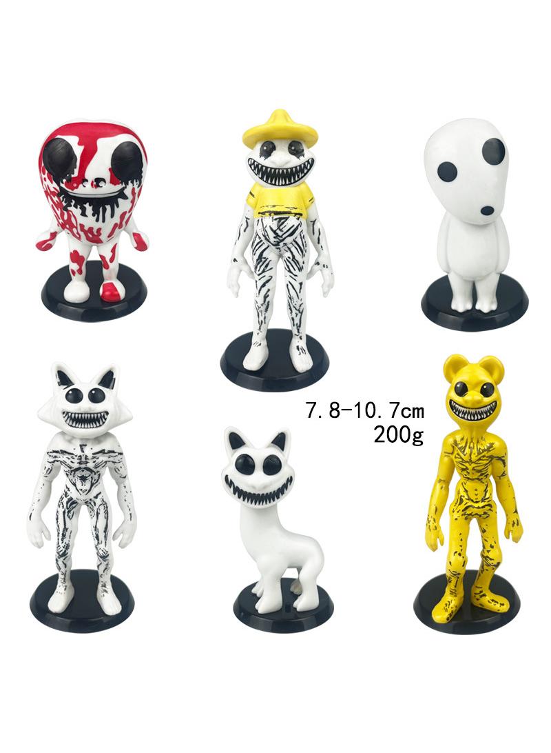 6 Pcs Zoonomaly Toys Set Ideas Toys Battle Horror Game Model Ideas Toys Gifts for Adult & Kids