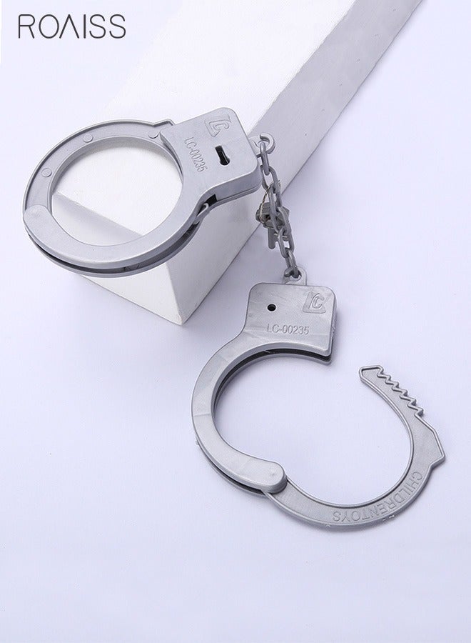 4 Pieces Of  Cutout Underwear Lacquer Leather Female Police Officer Hollowed Out Design Date Day Role Play Costume