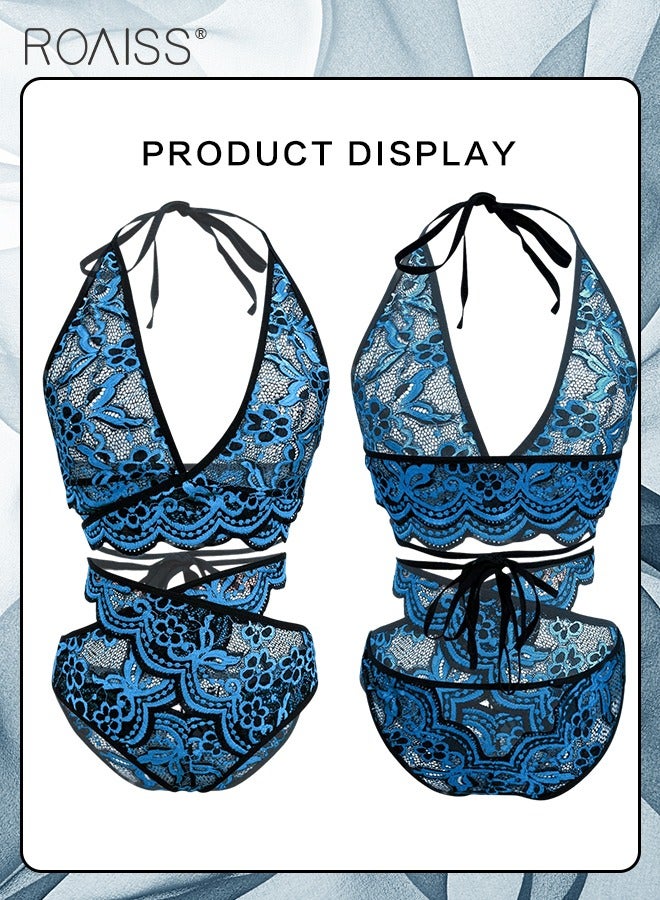 Women's Fashion Bra Suit Lace Splice Underwear Combination Removable Bra Cushion Bra Adjustable Shoulder Strap  Underwear Set
