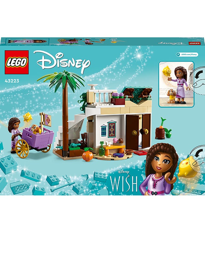 Disney Asha In The City Of Rosas 43223 Building Toy Set; A Buildable Model To Inspire Adventures And Creative Play; A Fun Gift From The Film, Wish, For Kids And Fans Aged 6 And Over (154 Pieces)