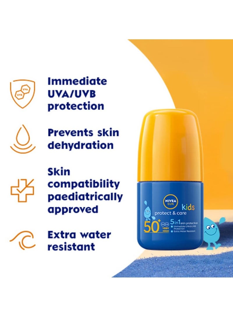 Nivea Sun Kids Caring Roll-On with High SPF50 50 ml by Nivea