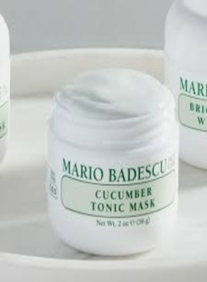 Mario Badescu Mask- Healing and Soothing, Cucumber Tonic, Enzyme Revitalizing, and Rose Hip Face Mask Skin Care - Facial Masks for Women and Men 56g