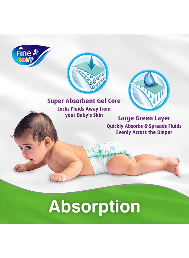 Baby Diapers Size 6 16+Kg 198 Count 66x3 Junior Mega Pack Double Lock Technology Prevents Leakage