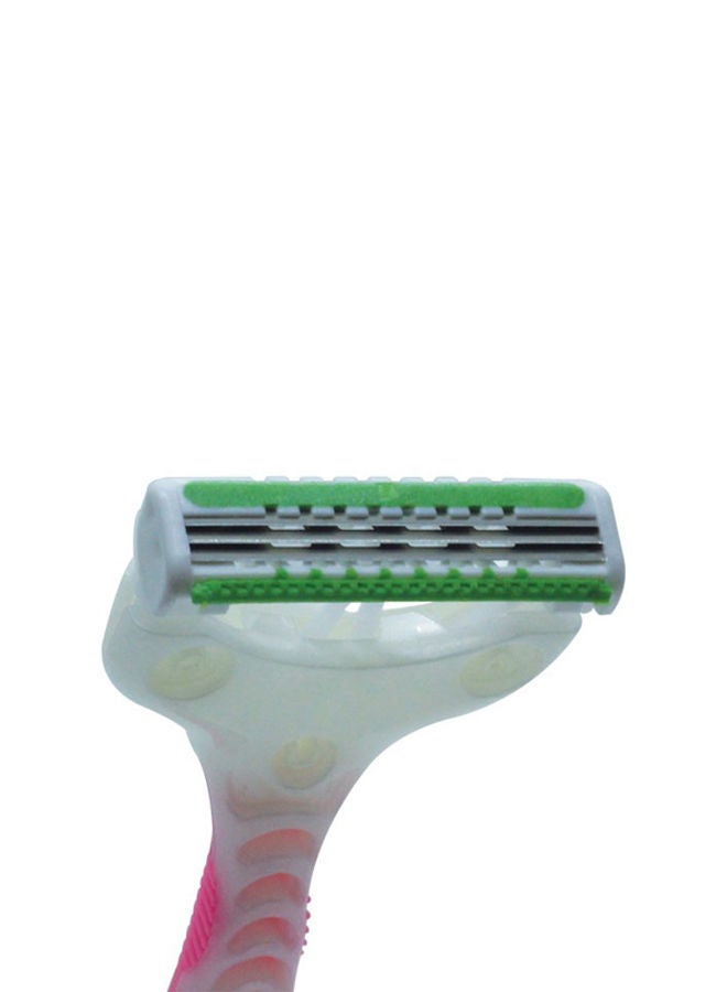 Intuition Xtreme 3 Disposable Flexible Triple Blade Razor for Women, 8 Razors