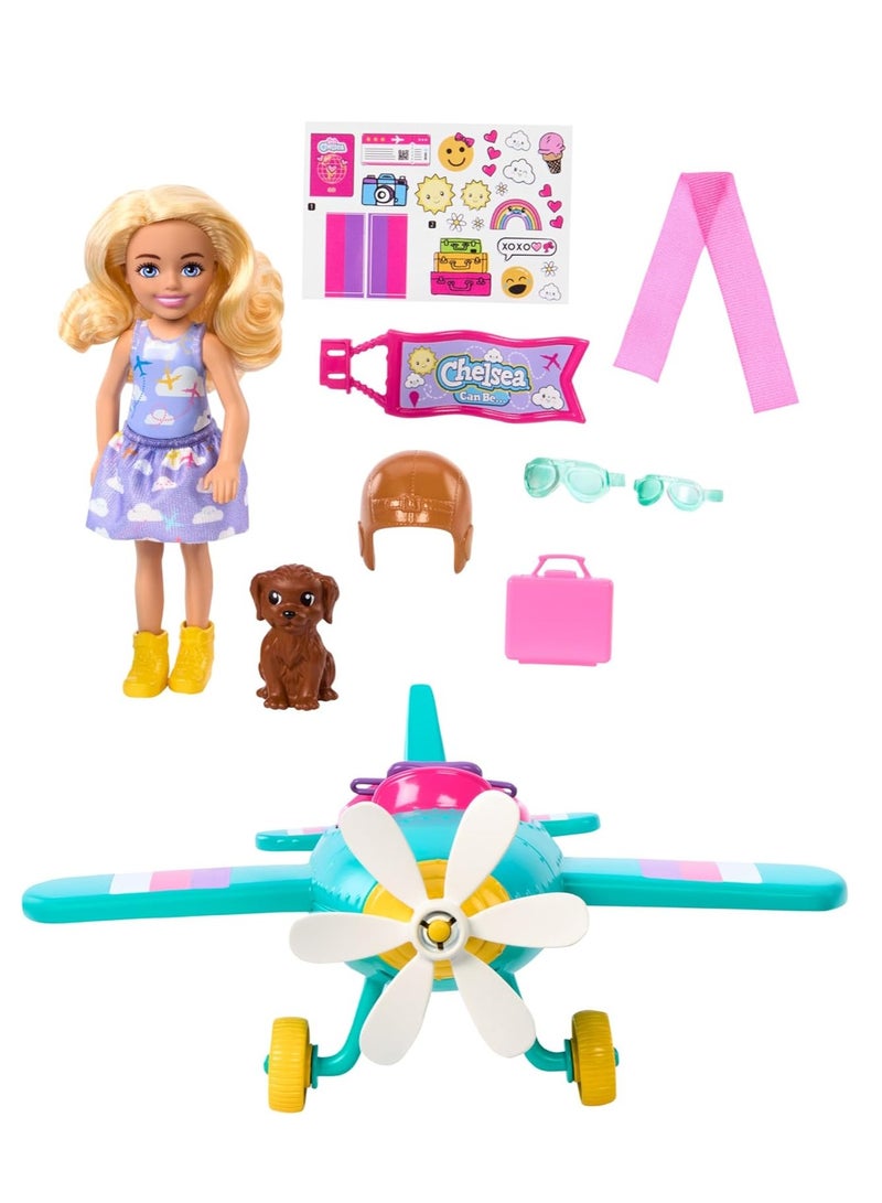 Barbie Chelsea Can Be Plane Playset