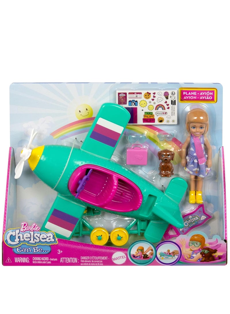 Barbie Chelsea Can Be Plane Playset