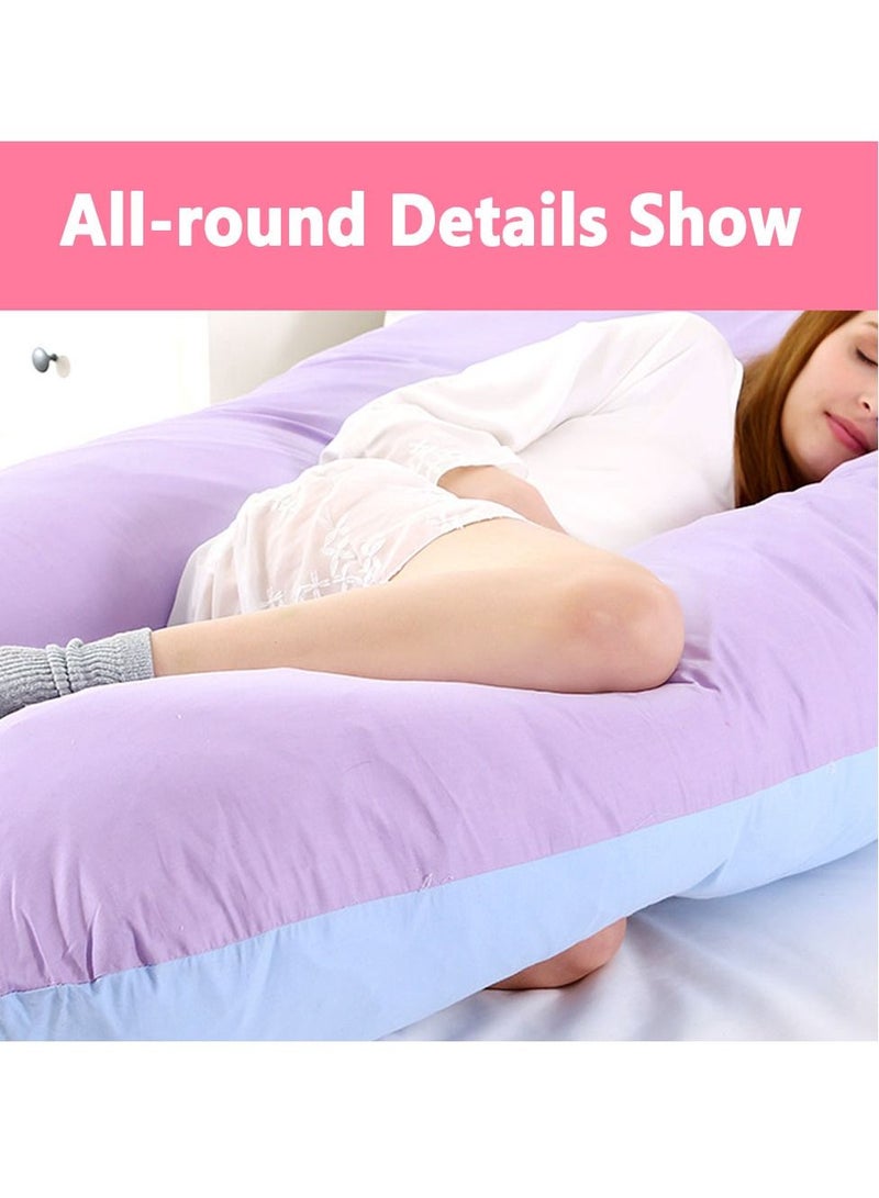 U Shape Maternity Full Body Pillow, Full Body Giant Pregnancy Pillow Comfortable Soft Cushion