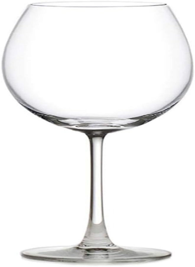 Ocean Madison Burgundy Glass, Set Of 6, Clear, 650 Ml, 015D22, Chalice Glass, Stemware Glass, Snifter Glass, Wine Glass, Stemmed Wine Glass