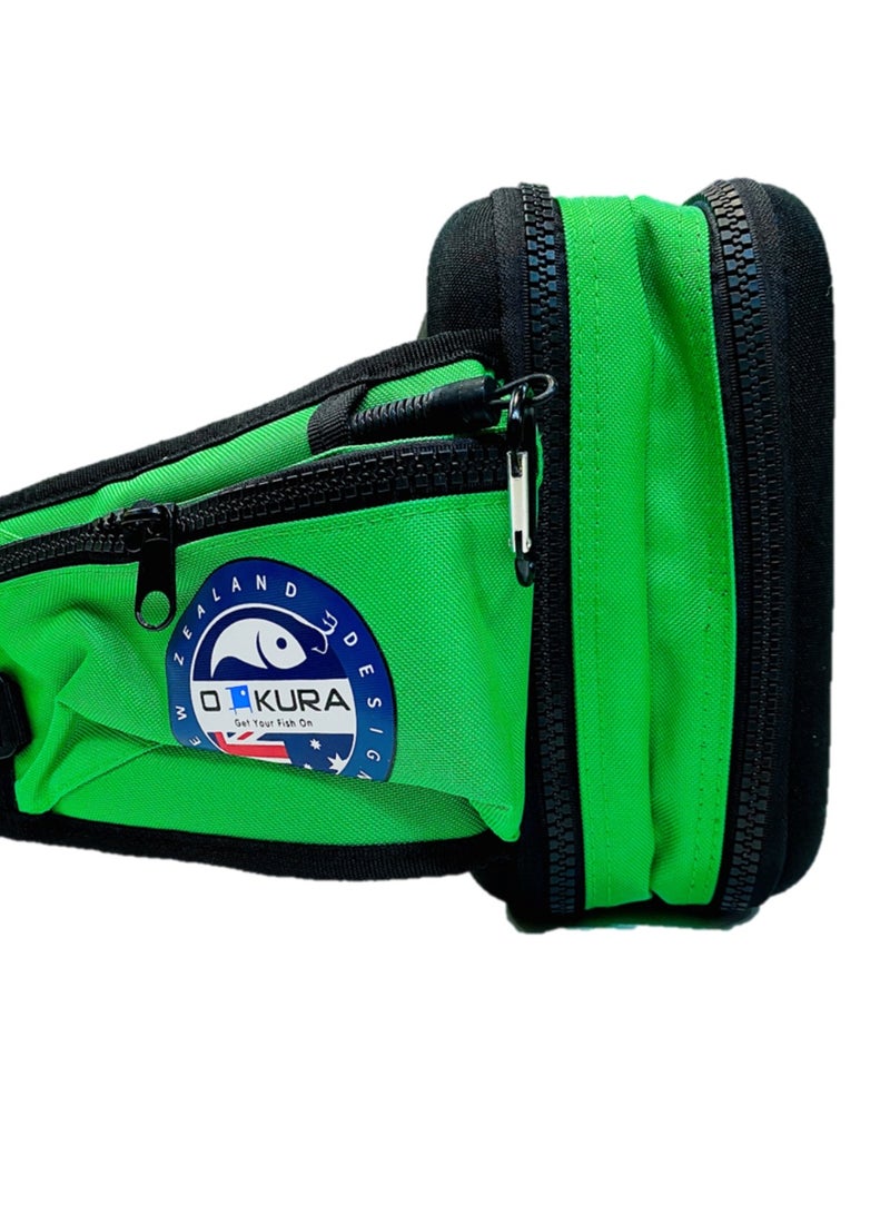 Oakura Crossbody Tackle Hard Box - Convenient Fishing accessories Storage for On-the-Go Anglers