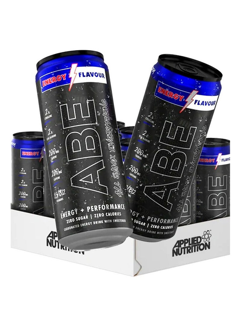 Abe Energy + Performance Energy Flavor 330Ml Pack Of 12