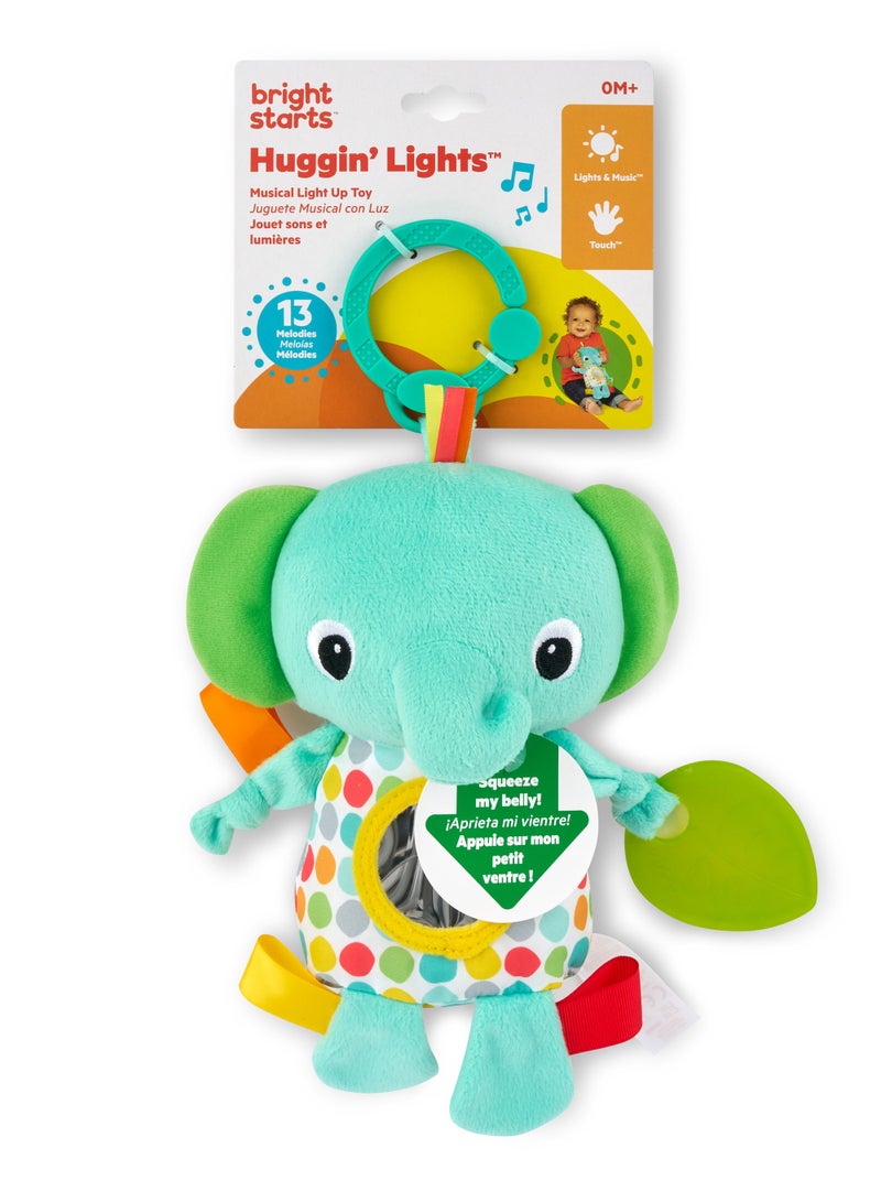 Huggin Lights Musical Light Up Toy - Elephant