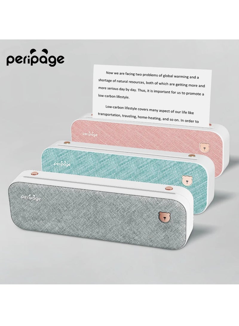 PeriPage A40 Portable Thermal Printer Inkless Wireless Mobile PDF Photo Printer