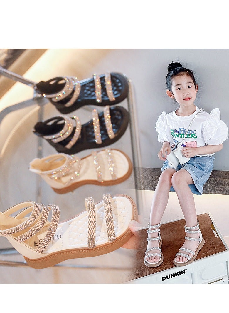 Girls' Comfortable  Soft Sole Single Shoes And Small Leather Shoes