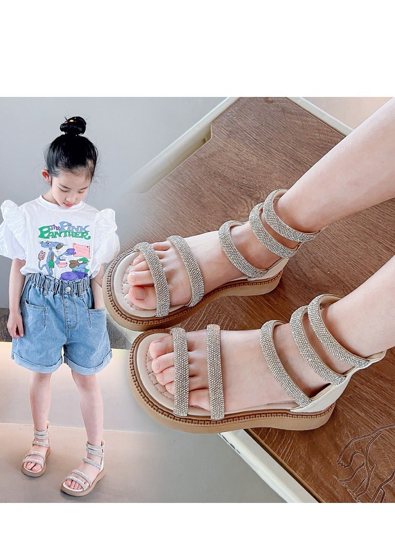 Girls' Comfortable  Soft Sole Single Shoes And Small Leather Shoes