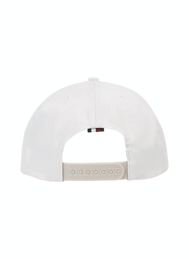 Men's Hilfiger Monotype Canvas Panel Cap -  Canvas, White