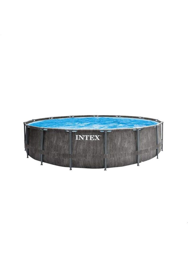 Prism Frame Round Swimming Pool 457x122cm