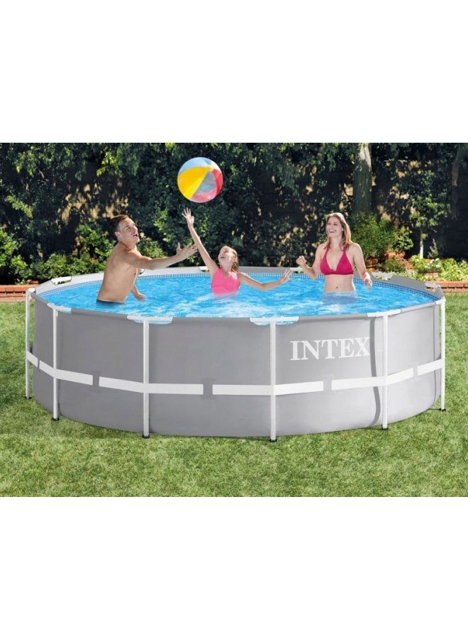 13-Piece Prism Frame Round Swimming Pool 3.66m X 99cm