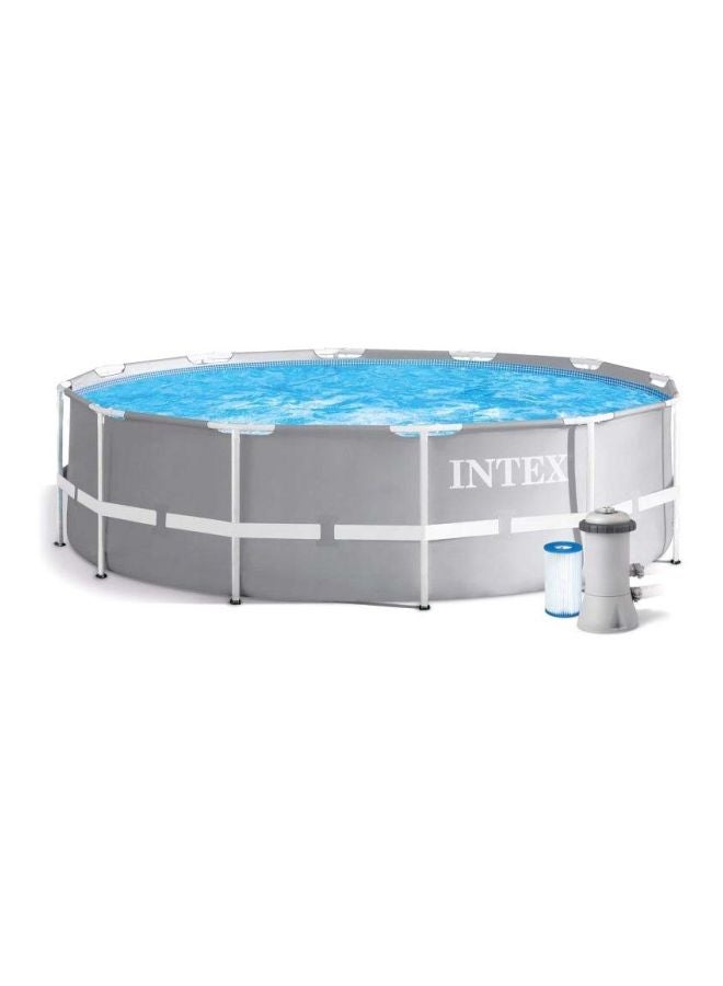 13-Piece Prism Frame Round Swimming Pool 3.66m X 99cm