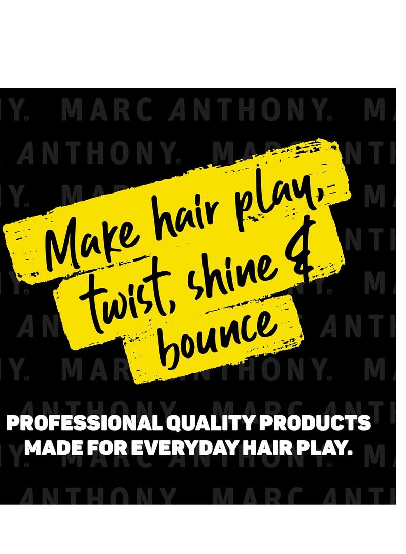 Marc Anthony Strictly Curl Enhancing Styling Foam , Extra Hold - Vitamin E & Silk Proteins Transforms Frizzy Hair to Full , Shiny , Defined Curls - Sulfate-Free Anti-Frizz Mousse Product