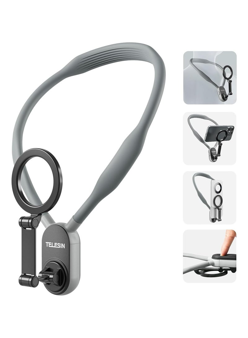 Magnetic Neck Mount for Phones Hand Free Phone Neck Holder