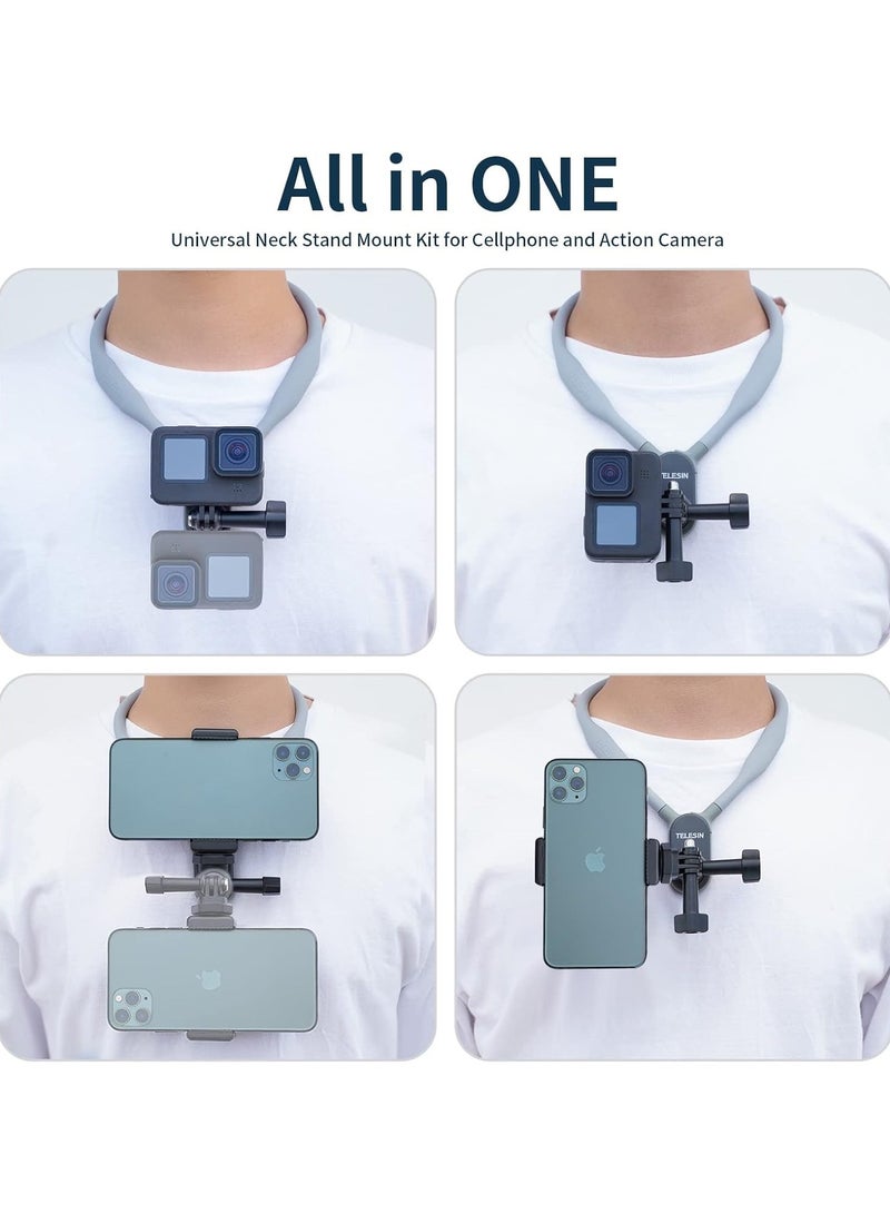 Magnetic Neck Mount for Phones Hand Free Phone Neck Holder