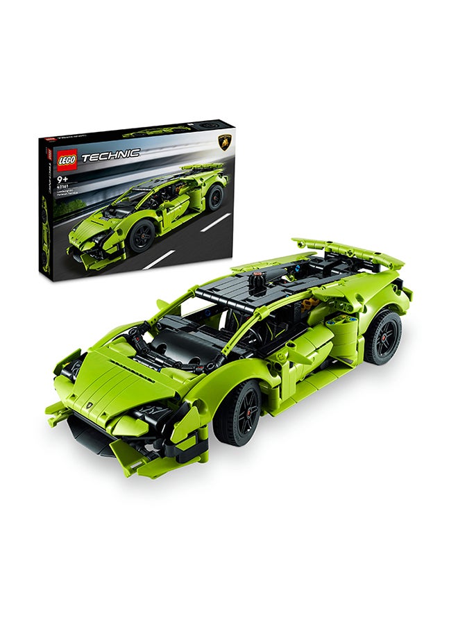 LEGO Technic 42161 Lamborghini Huracan Technica Building Toy Set; A gift for children aged 9 years or older and fans of super sports car games; Buildable Car Model for Collecting and Exploring (806 Pieces)