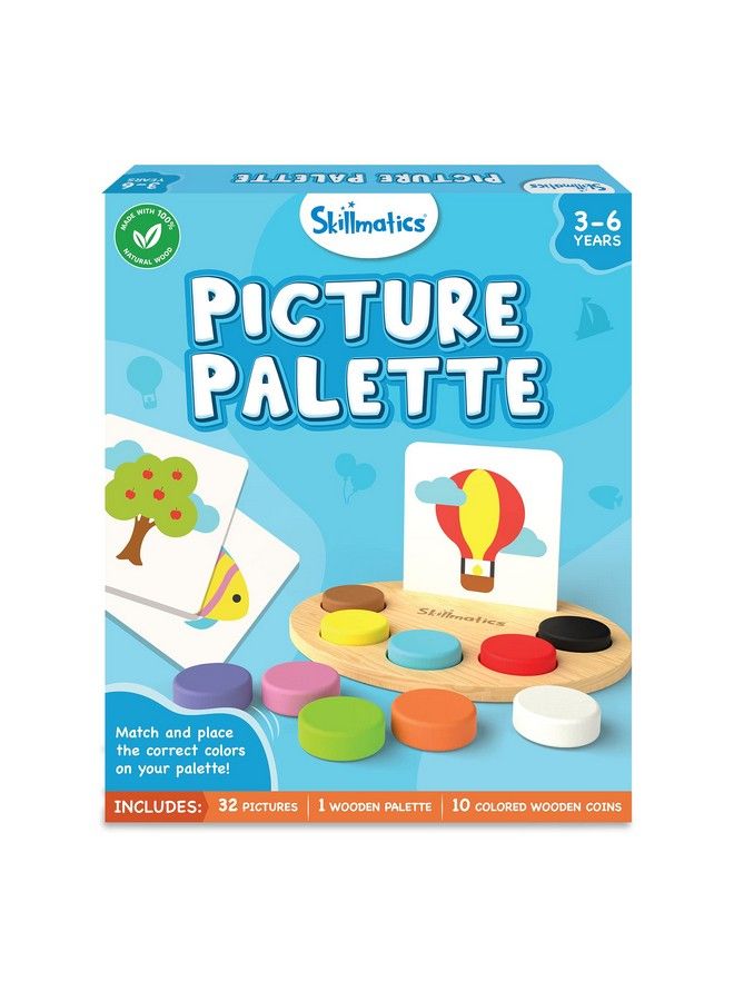 Educational Game Picture Palette Preschool Learning Toy Gifts For Kids Ages 3 To 6