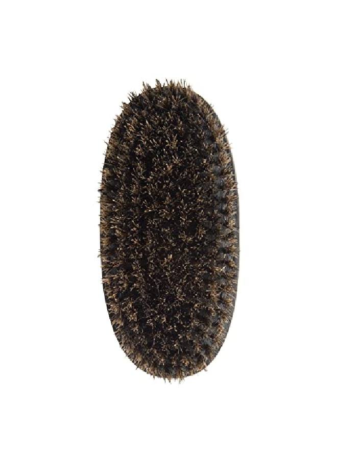 Original Military Brush With 100% Boar Bristles For Men Medium Bristles For Medium To Coarse Hair Use For Smoothing, Styling, Wave Styles, Soft On Scalp, Dbb105