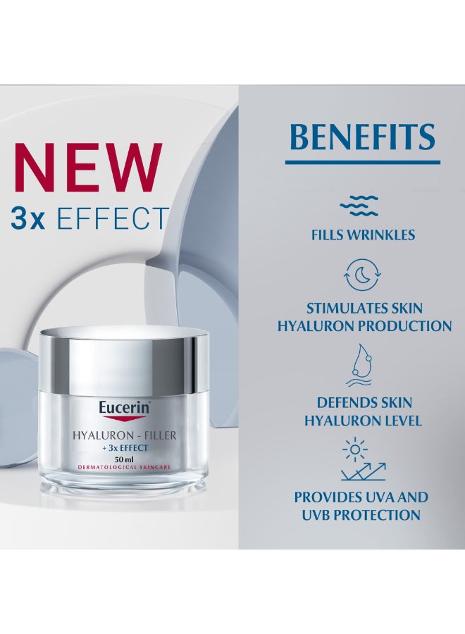 Hyaluron Filler Anti-Aging Face Day Cream With Hyaluronic Acid Spf 15 50ml
