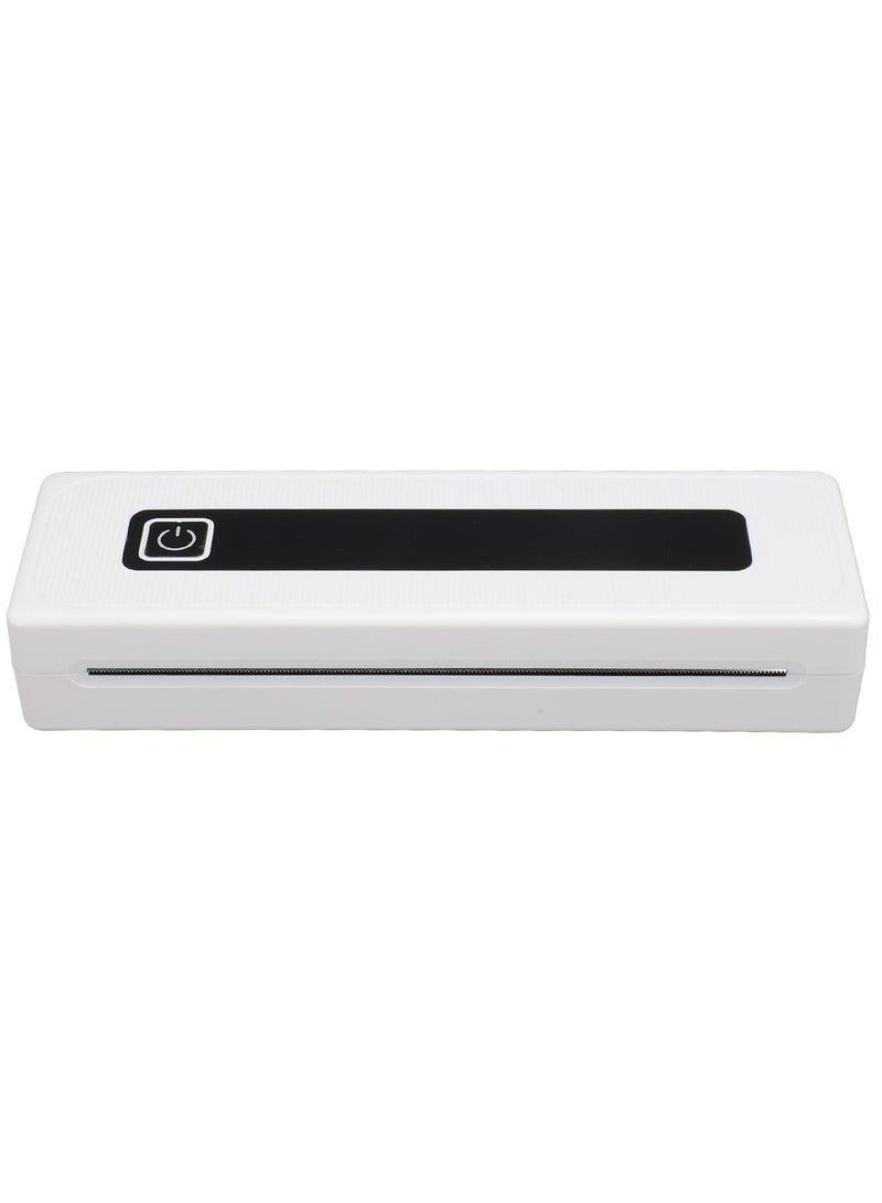 A4 Printer, Stable Connection Portable Wireless Printer 200DPI for Phones for Computers