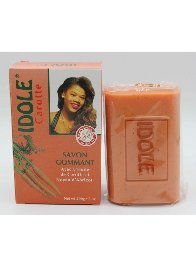 Carrot Exfoliating Soap With Apricot Powder 200G (3Pack)