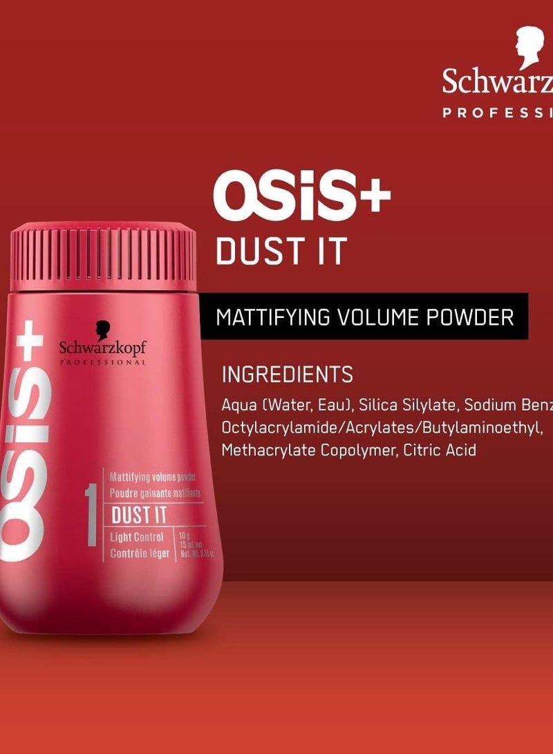 Schwarzkopf Professional Osis Dust It Mattifying Powder, 10 g