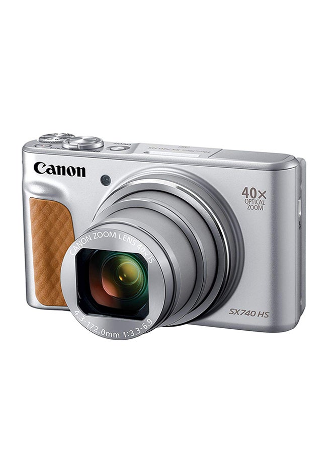 PowerShot SX740 HS Point And Shoot Camera 20.3MP 40x Zoom With Tilt LCD Screen, Built-In Wi-Fi And Bluetooth