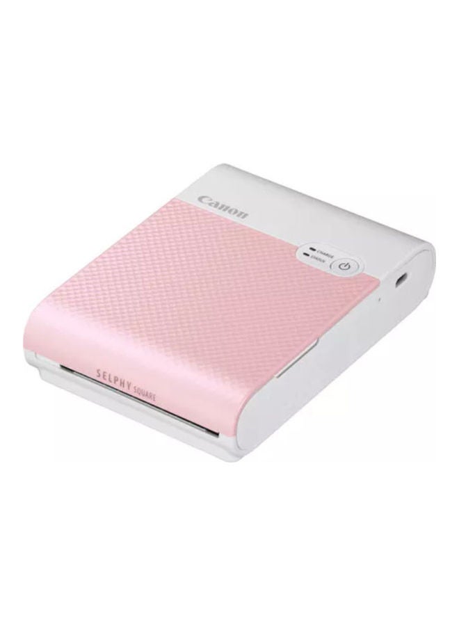 SELPHY SQUARE QX10 Portable Colour Photo Wireless Printer Pink