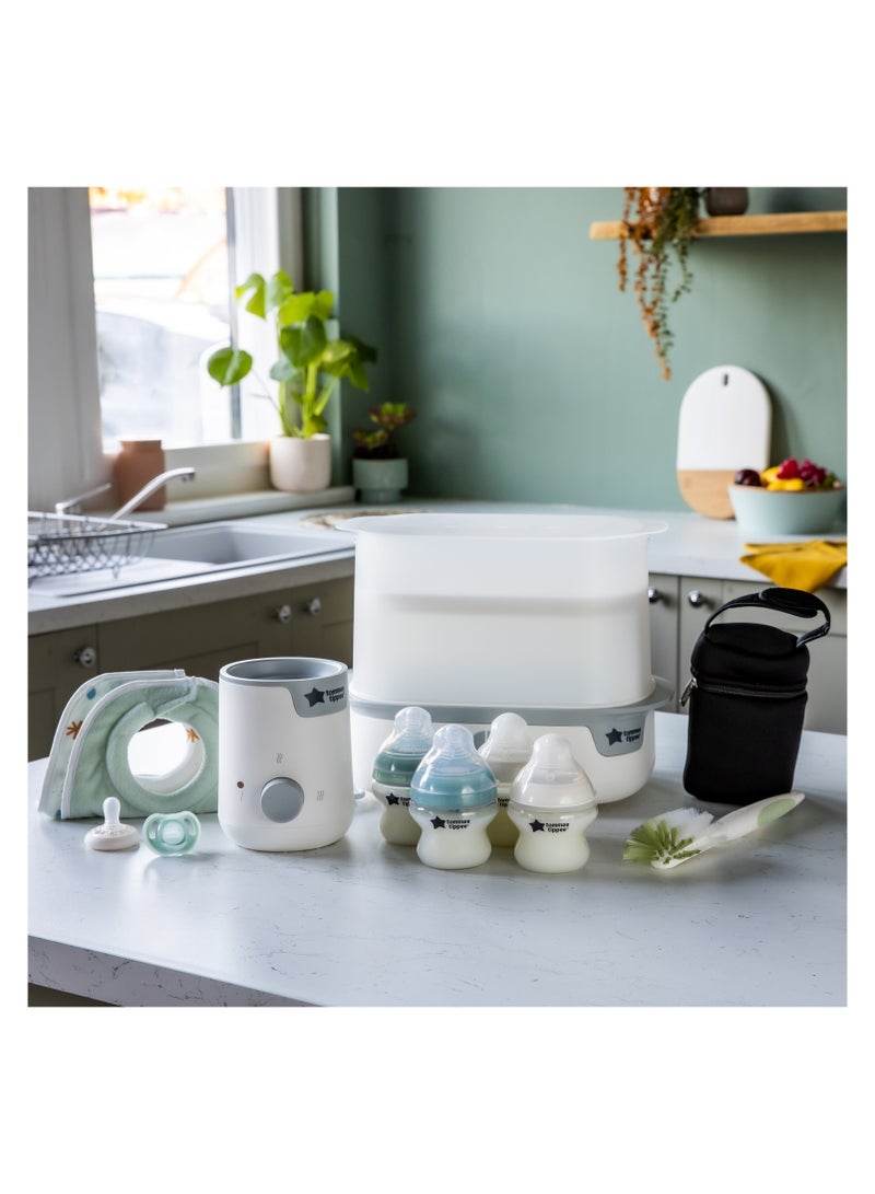 Tommee Tippee Closer to Nature   Complete Feeding Kit - White