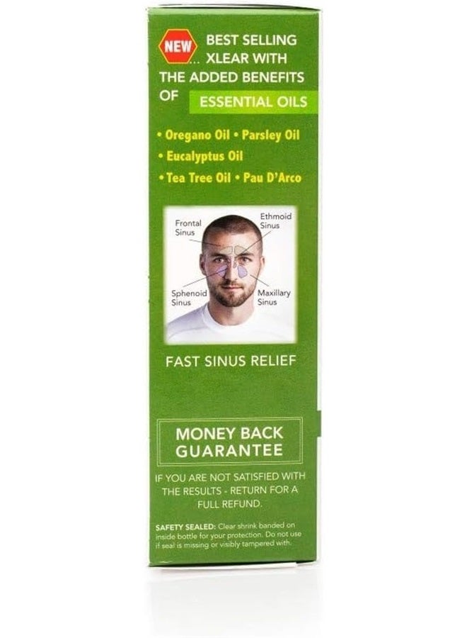 Rescue Nasal Spray with Xylitol, Oregano and Tea Tree (Pack of 1)