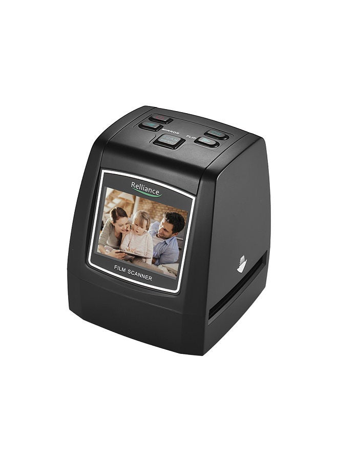 Film Scanner, High-Resolution, 14MP/22MP Film Slide Scanner, Convert 35mm 135mm 126mm 110mm 8mm Color Monochrome Slide Film Negative into Digital Picture, with 2.4 Inch LCD Display