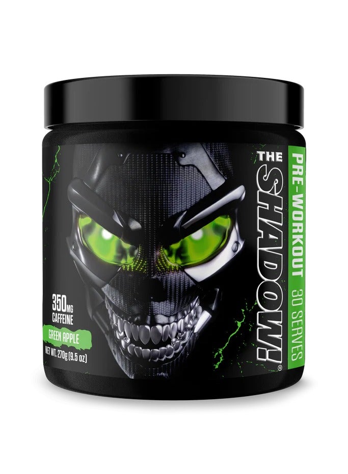 JNX Sports The Shadow Pre-workout 270g Green Apple Flavor 30 Serving