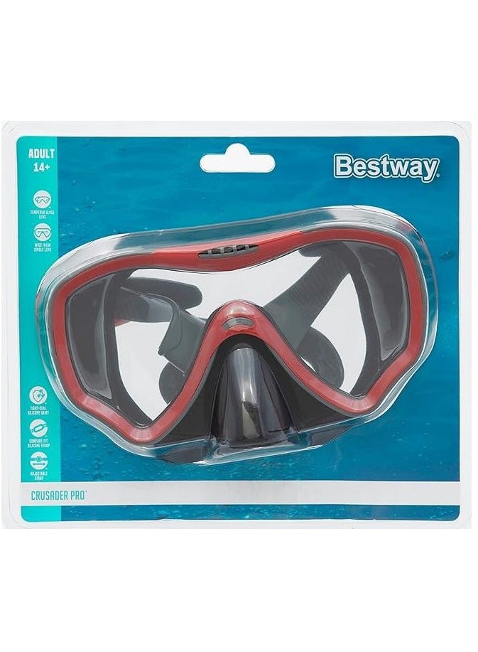 Bestway Crusader Pro Swim Mask - 1 Piece Only, Assorted/Color May Vary