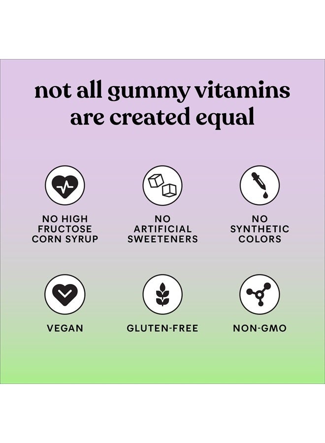 Matcha Superfood Energy Gummies with Organic Matcha Green Tea, Vitamin B12 and Antioxidant CoQ10 to Support Cellular Energy, Metabolism & Healthy Skin - Vegan, Gluten Free, Non GMO (60 Count)