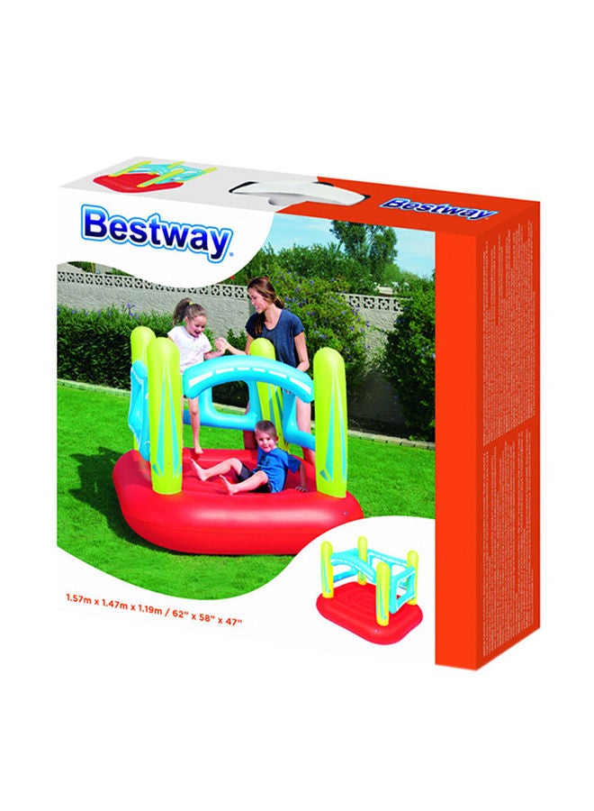 Bouncetastic Inflatable Trampoline For Kids With High Quality Construction 157.5x147.3x119.4cm 157.5x147.3x119.4cm