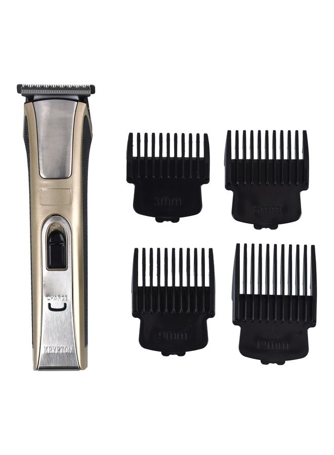 Rechargeable Hair Trimmer Golden