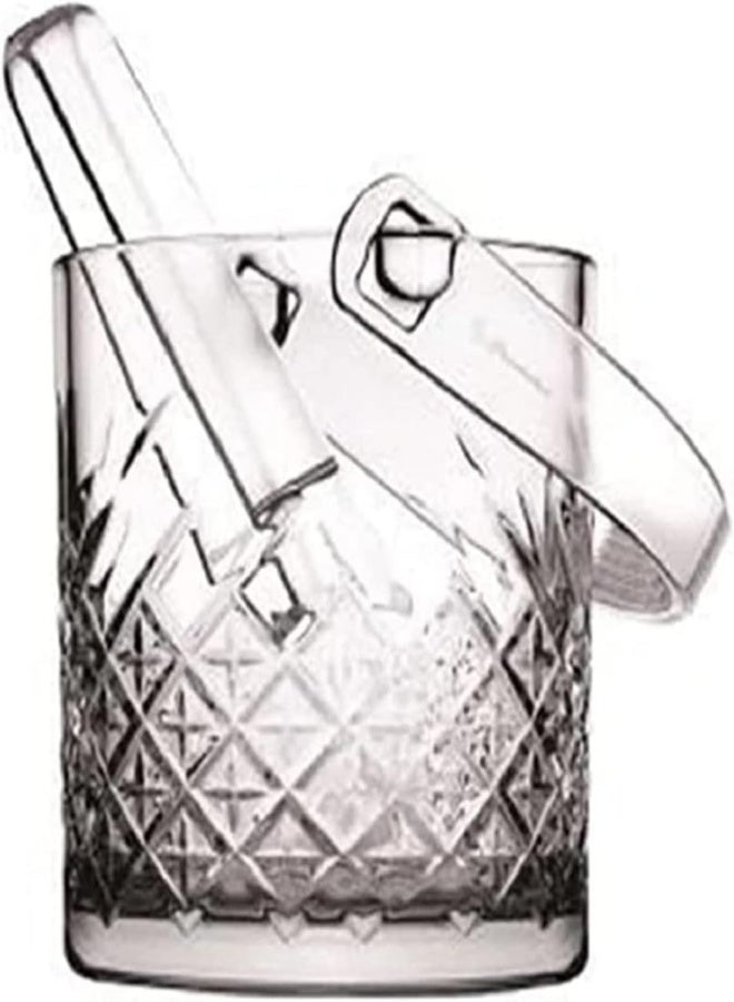 Pasabahce 6466 Timeles Ice Bucket, Glass, Plastic