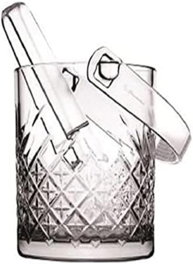 Pasabahce 6466 Timeles Ice Bucket, Glass, Plastic