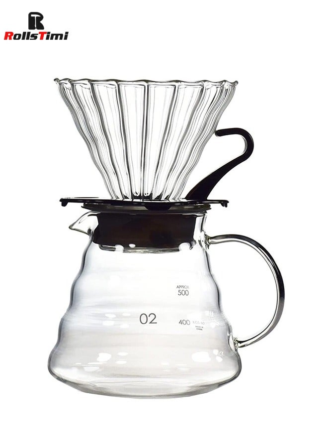 Drip Coffee Maker Set With Carry Case Black 45x14x29cm