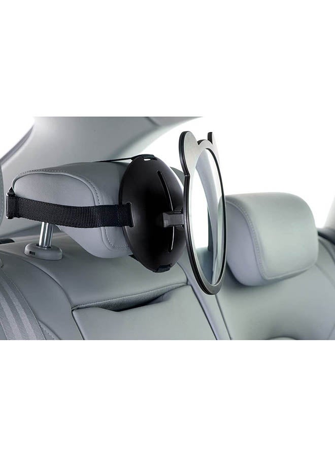 Back Seat Car Mirror - Black