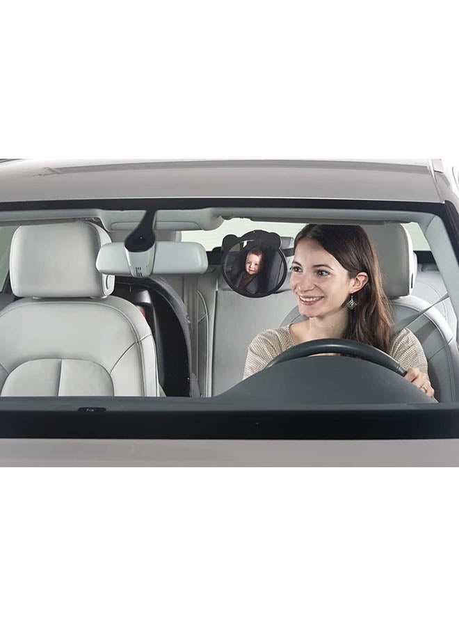 Back Seat Car Mirror - Black